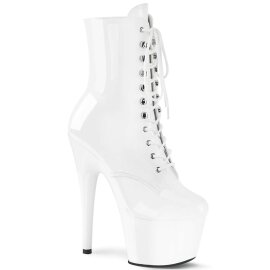 Pleaser Bottines ADORE-1020 Blanc EU-37/US-7