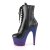 Pleaser Bottines ADORE-1020BP Noir Bleu-Violet EU-35/US-5