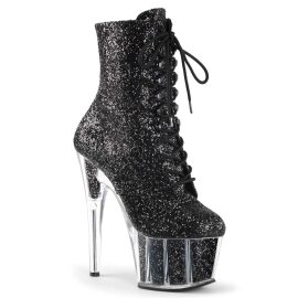Pleaser Bottines ADORE-1020G Noir Paillettes EU-41/US-11