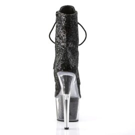 Pleaser Bottines ADORE-1020G Noir Paillettes EU-38/US-8