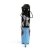 Pleaser Bottines ADORE-1020LG Noir Bleu Paillettes EU-35/US-5