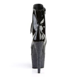 Pleaser Bottines ADORE-1020LG Noir Multi Paillettes EU-35/US-5