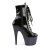 Pleaser Bottines ADORE-1020LG Noir Multi Paillettes EU-35/US-5
