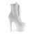 Pleaser Bottines ADORE-1020LG Néon Blanc Multi Paillettes EU-37/US-7