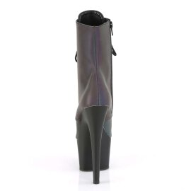 Pleaser Bottines ADORE-1020REFL Vert Noir Multi Réfléchissant EU-35/US-5