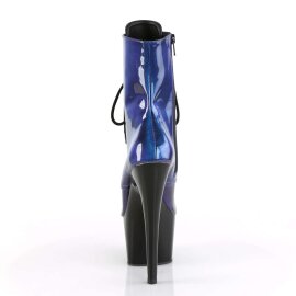 Pleaser Bottines ADORE-1020SHG Bleu-Violet Noir EU-35/US-5