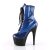 Pleaser Bottines ADORE-1020SHG Bleu-Violet Noir EU-35/US-5
