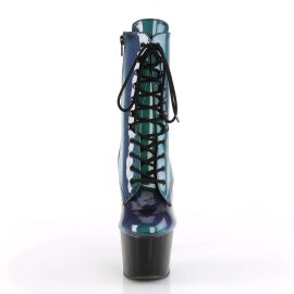 Pleaser Bottines ADORE-1020SHG Violet-Vert/Noir EU-41/US-11