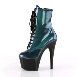 Pleaser Bottines ADORE-1020SHG Violet-Vert/Noir EU-41/US-11