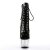 Pleaser Bottines ADORE-1021 Noir Transparent EU-42/US-12