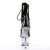 Pleaser Bottines ADORE-1021 Noir Transparent EU-38/US-8