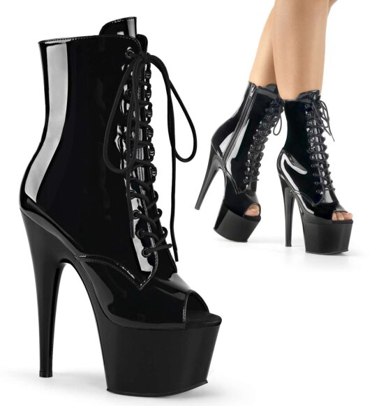 Pleaser Bottines ADORE-1021 Noir EU-35/US-5