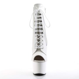 Pleaser Bottines ADORE-1021 Blanc EU-35/US-5