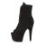 Pleaser Bottines ADORE-1021FS Noir EU-35/US-5