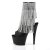 Pleaser Bottines ADORE-1024RSF Noir Argent EU-38/US-8