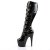 Pleaser Bottes ADORE-2043 Noir EU-37/US-7