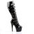 Pleaser Bottes ADORE-2043 Noir EU-37/US-7