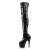Pleaser Bottes cuissardes ADORE-3000 Noir EU-35/US-5