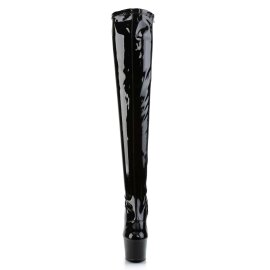 Pleaser Bottes cuissardes ADORE-3000 Noir EU-37/US-7