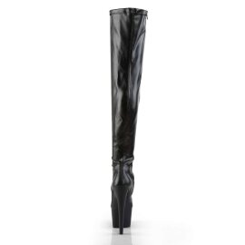 Pleaser Bottes cuissardes ADORE-3000 Noir EU-37/US-7