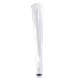 Pleaser Bottes cuissardes ADORE-3000 Blanc EU-35/US-5