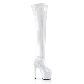 Pleaser Bottes cuissardes ADORE-3000 Blanc EU-35/US-5