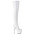 Pleaser Bottes cuissardes ADORE-3000 Blanc EU-35/US-5