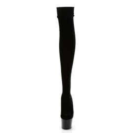 Pleaser Bottes cuissardes ADORE-3002 Noir EU-40/US-10