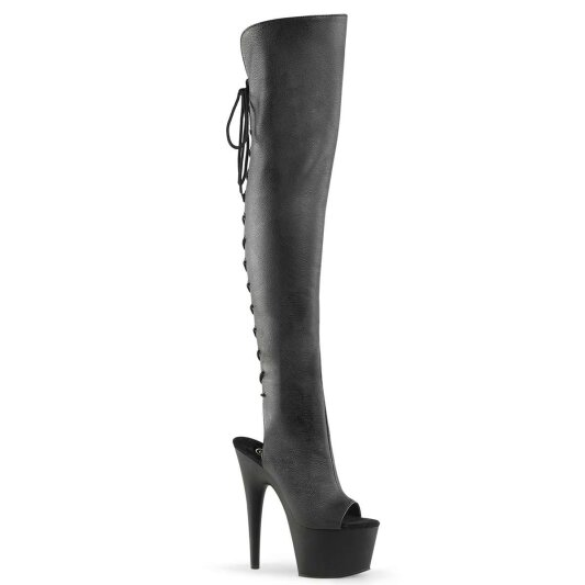 Pleaser Bottes cuissardes ADORE-3019 Noir EU-37/US-7