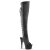 Pleaser Bottes cuissardes ADORE-3019 Noir EU-37/US-7