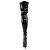 Pleaser Bottes cuissardes ADORE-3023 Noir EU-37/US-7