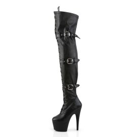 Pleaser Bottes cuissardes ADORE-3028 Noir EU-35/US-5