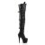 Pleaser Bottes cuissardes ADORE-3028 Noir EU-35/US-5