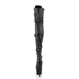 Pleaser Bottes cuissardes ADORE-3028 Noir EU-37/US-7