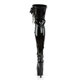 Pleaser Bottes cuissardes ADORE-3050 Noir EU-38/US-8