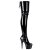 Pleaser Bottes cuissardes ADORE-3063 Noir EU-38/US-8