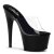 Pleaser Mules ADORE-701 Transparent Noir EU-37/US-7