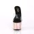 Pleaser Mules ADORE-701 Transparent Or Rose Chrome EU-35/US-5