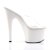 Pleaser Mules ADORE-701 Transparent Blanc EU-35/US-5