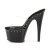 Pleaser Mules ADORE-701LS Transparent Noir EU-35/US-5