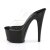 Pleaser Mules ADORE-702 Transparent Noir EU-37/US-7
