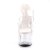Pleaser Mules ADORE-702 Transparent Argent EU-35/US-5