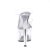 Pleaser Mules ADORE-702 Transparent Argent EU-35/US-5