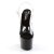 Pleaser Sandales ADORE-708 Transparent Noir EU-35/US-5