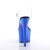 Pleaser Sandales ADORE-708 Transparent Bleu Chrome EU-42/US-12
