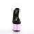 Pleaser Sandales ADORE-708 Transparent Rose Chrome EU-40/US-10