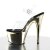Pleaser Sandales ADORE-708 Transparent Or Chrome EU-38/US-8