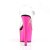 Pleaser Sandales ADORE-708 Transparent Rose Chrome EU-38/US-8