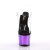 Pleaser Sandales ADORE-708 Transparent Violet Chrome EU-40/US-10