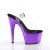 Pleaser Sandales ADORE-708 Transparent Violet Chrome EU-40/US-10